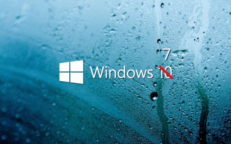 Windows 7, not Windows 10