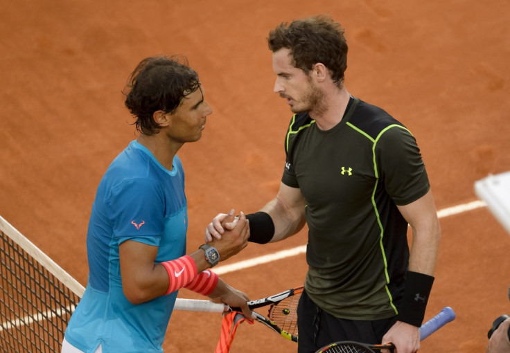 Rafael Nadal and Andy Murray