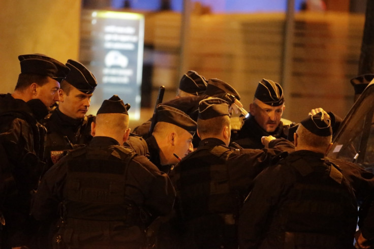 Soldiers in Saint-Denis