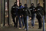 French police in Saint-Denis