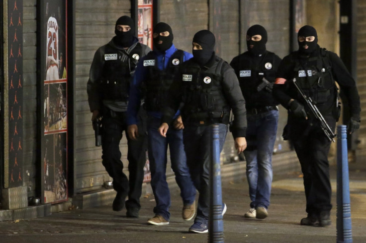 French police in Saint-Denis