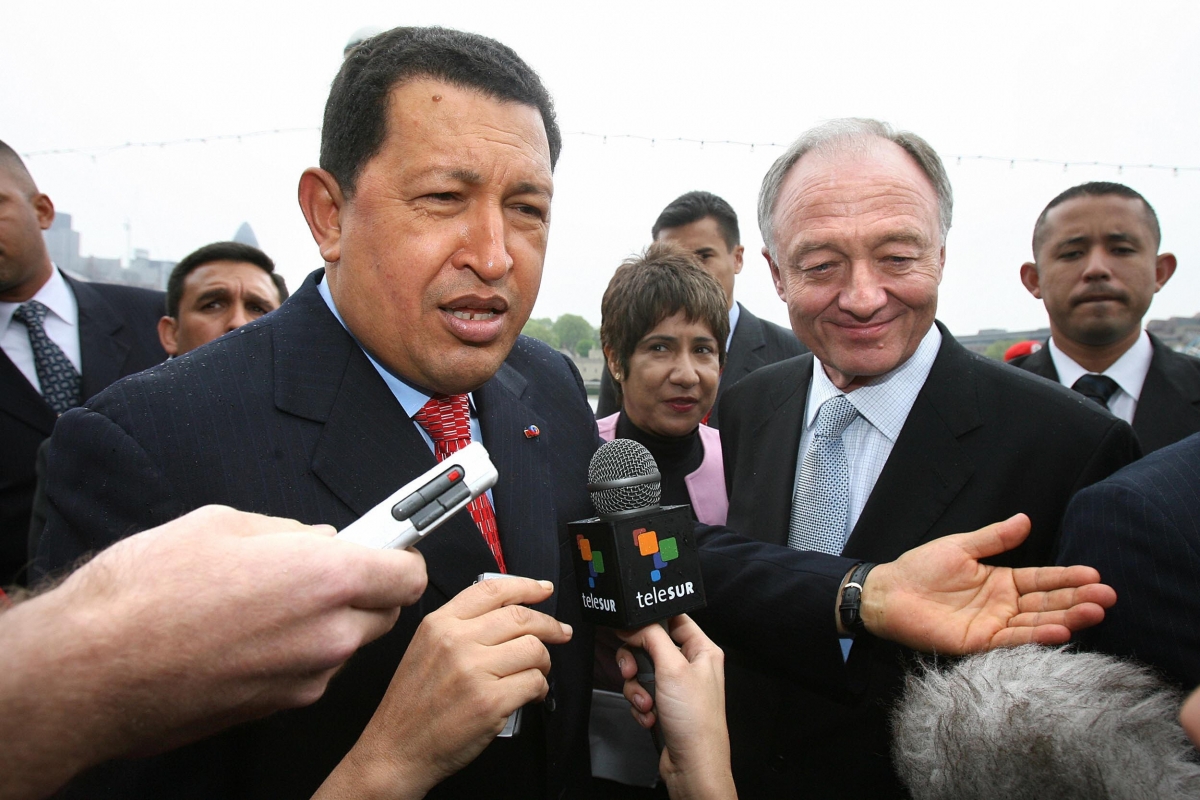 Hugo Chavez Ken Livingstone Hugo Chavez Ken Livingstone