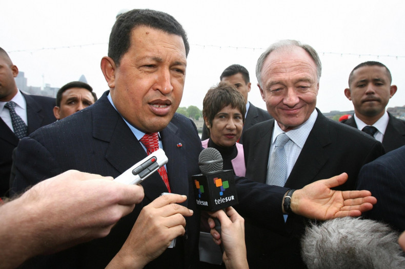 Hugo Chavez Ken Livingstone