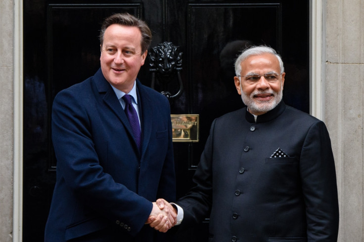 David Cameron and Narendra Modi
