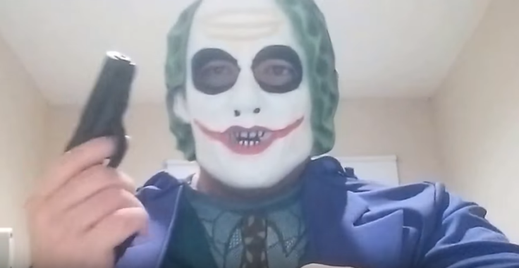 joker mask man