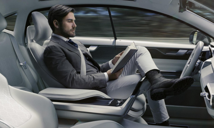 Volvo Concept 26 autonomous car interior