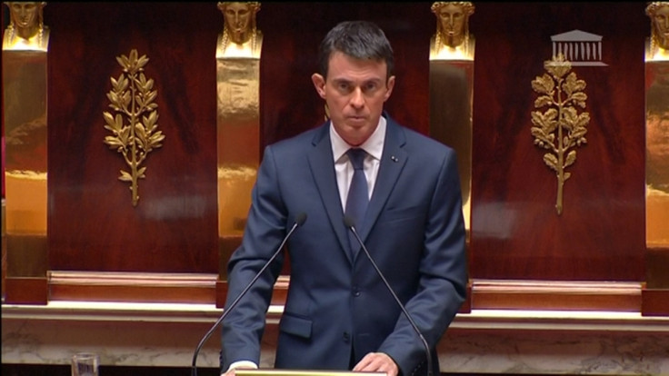 French PM Valls warns of possible chemical or biological attack