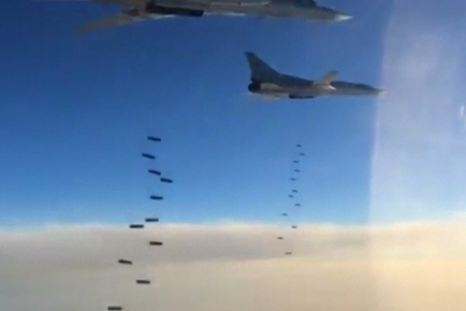 Russian air strikes