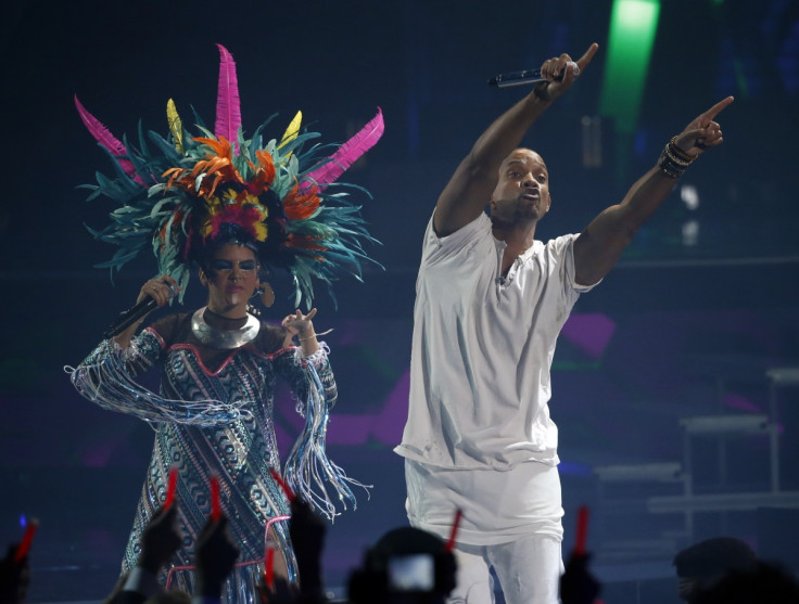 Bomba Estereo performs