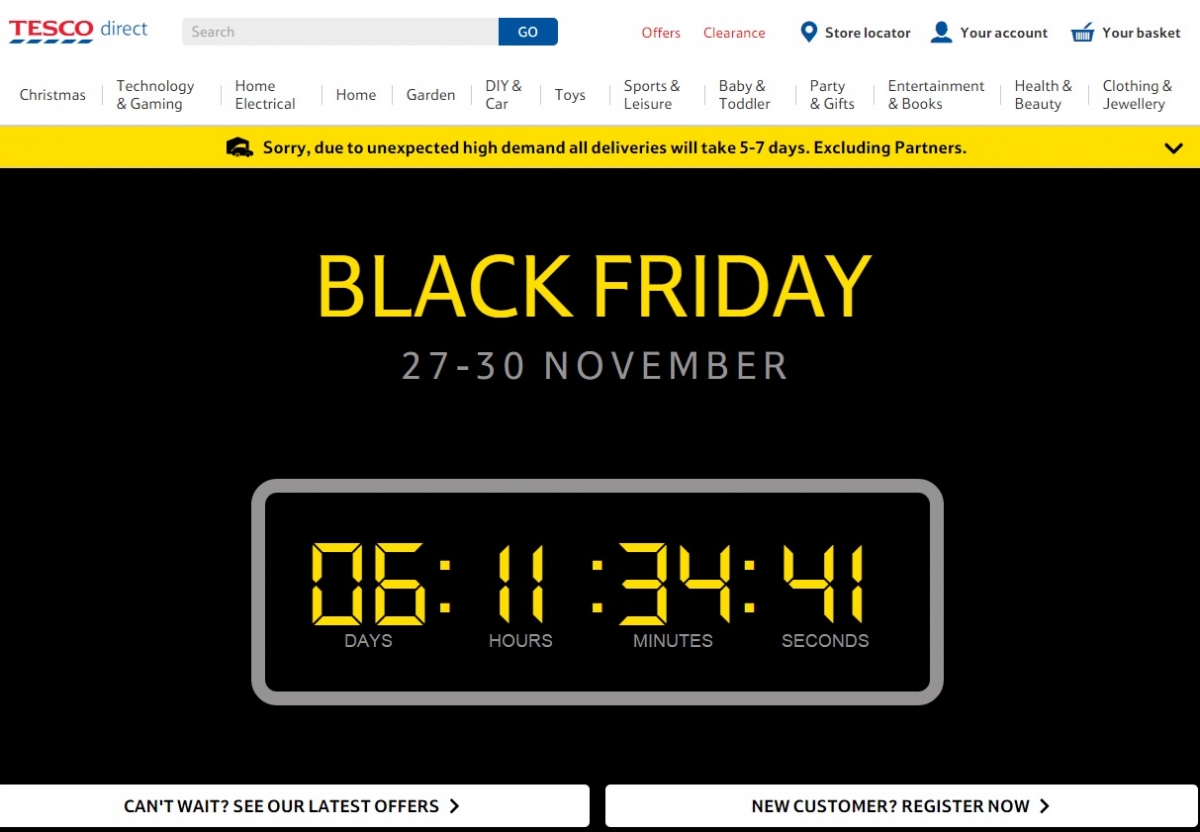 tesco xbox black friday