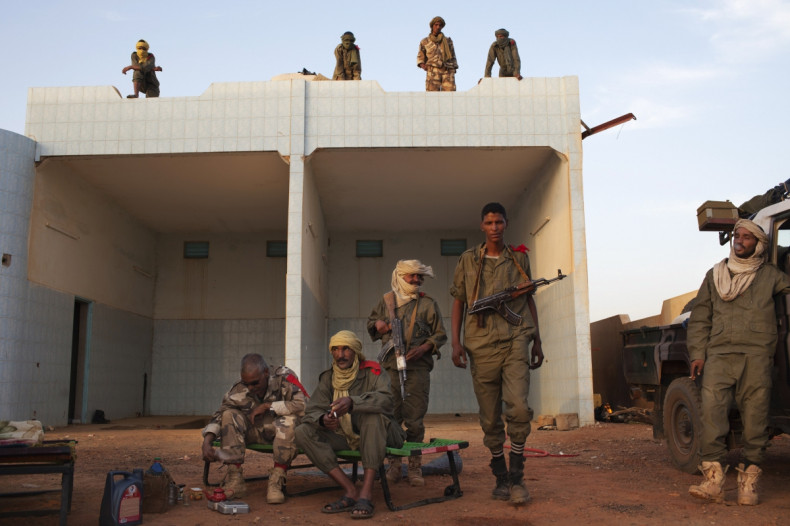Tuareg soldiers in Mali