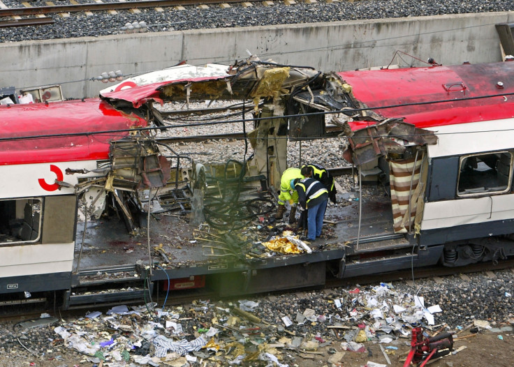 Madrid train bomb 