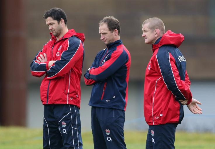 Graeme Rowntree, Andy Farrell and Mike Catt