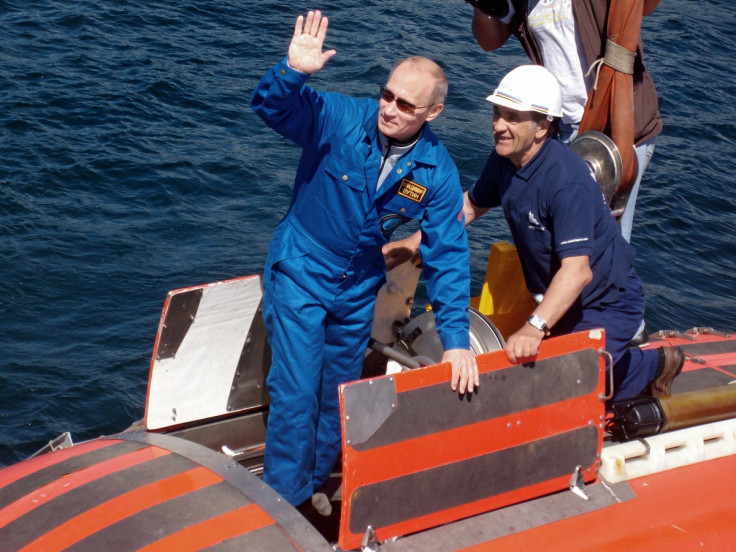 Putin in a submarine