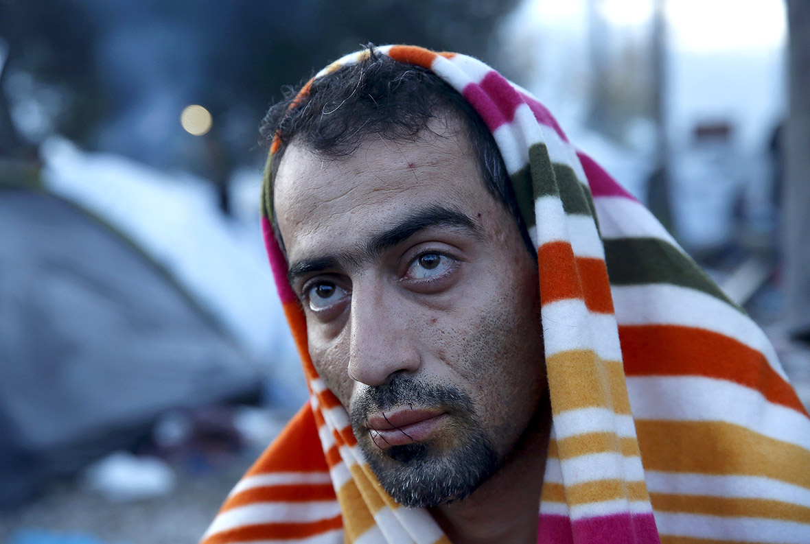 Macedonia: Migrants refused entry sew their lips up in ...