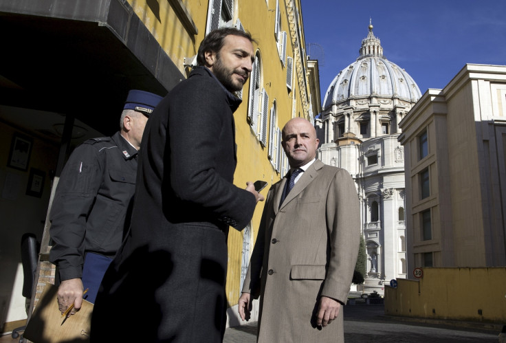 Vatileaks journalists Gianluigi Nuzzi and Emiliano Fittipaldi 