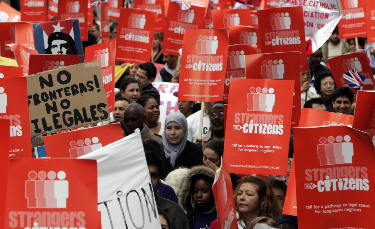 Activists 'glue Themselves To Immigration Centre Gate' To Protest ...