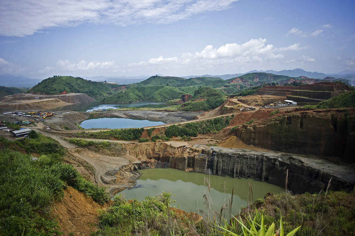 Myanmar jade mine