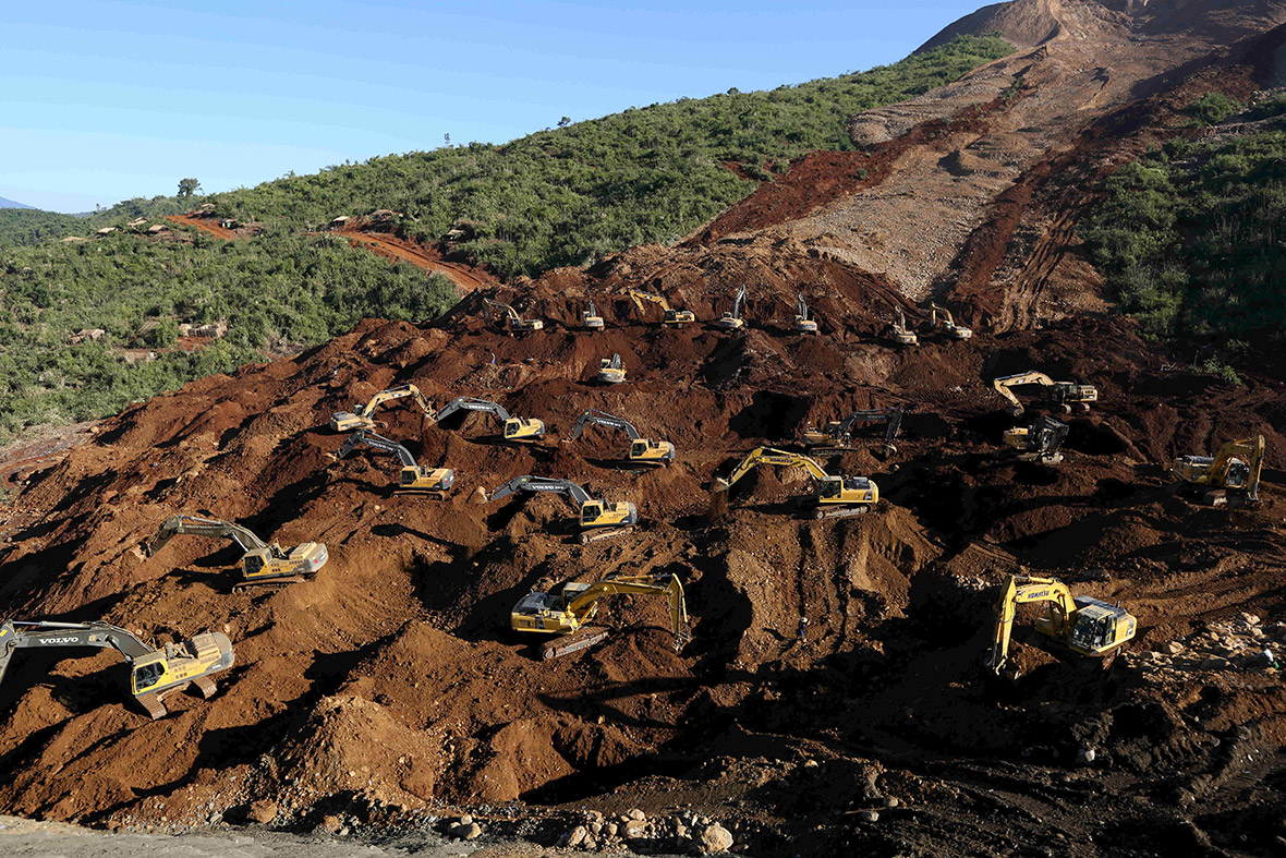 Myanmar jade mine