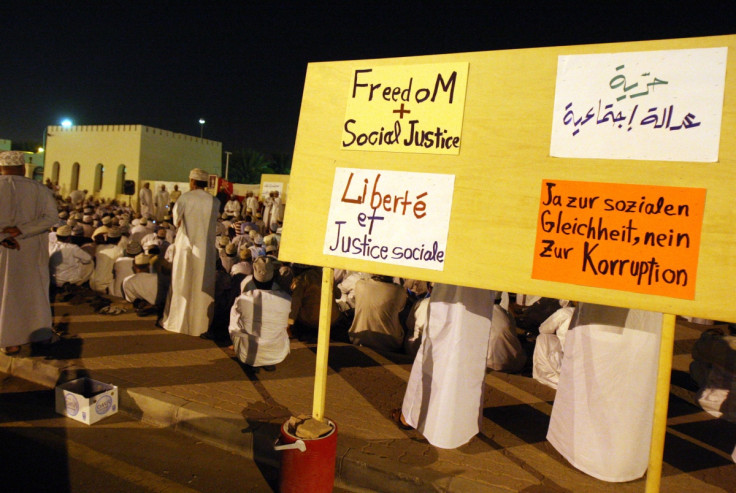 Protest in Muscat, 2011