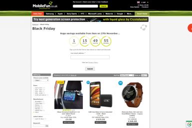 MobileFun Black Friday 2015 deals