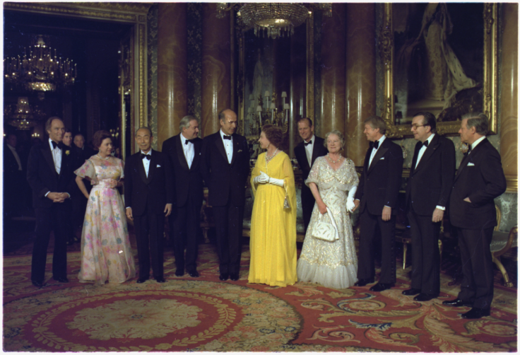 National leaders and royalty in London, 1977