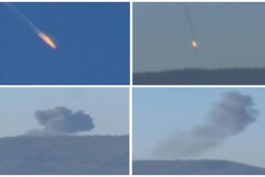Downed Russian jet over Syria