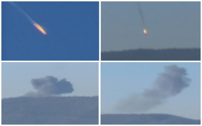 Downed Russian jet over Syria