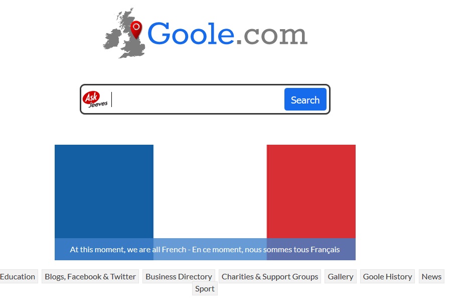 Google finally has a search engine rival: goole.com (yes ...