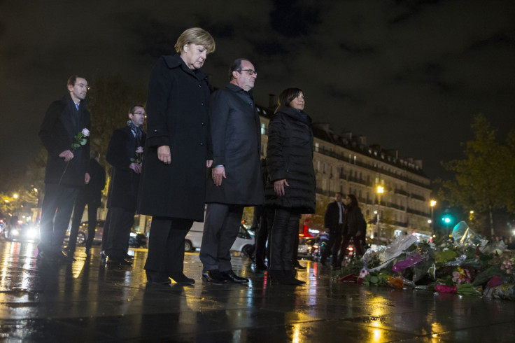 Holland Merkel in Paris
