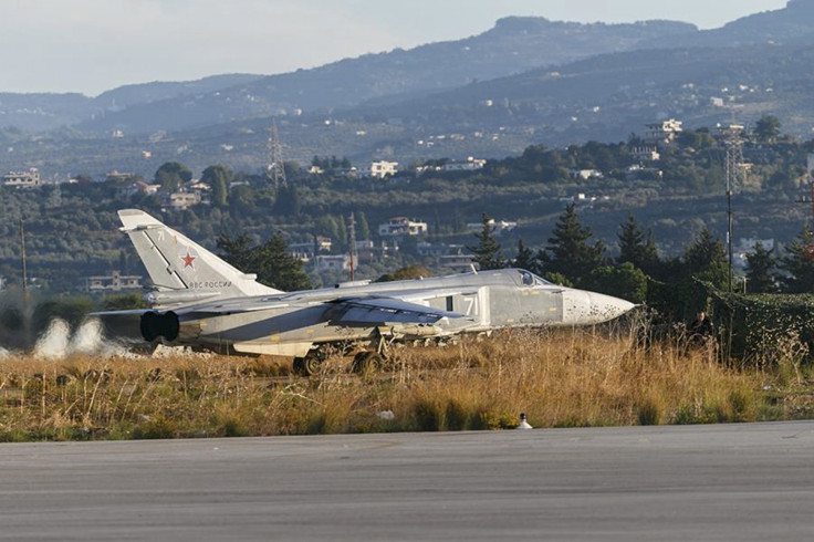 Sukhoi Su-24 fighter jet, Hmeymim air base