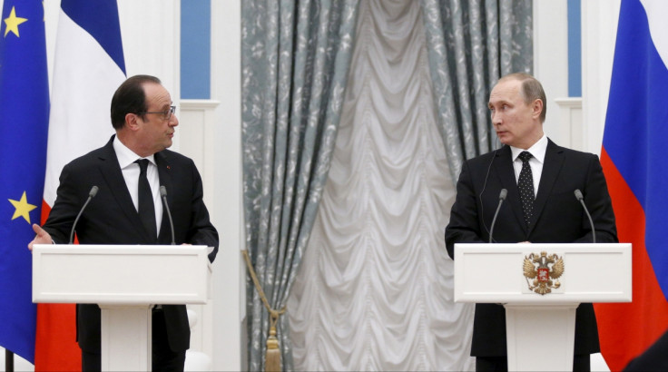 Hollande and Putin