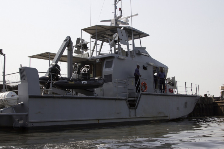 A Nigerian naval boat