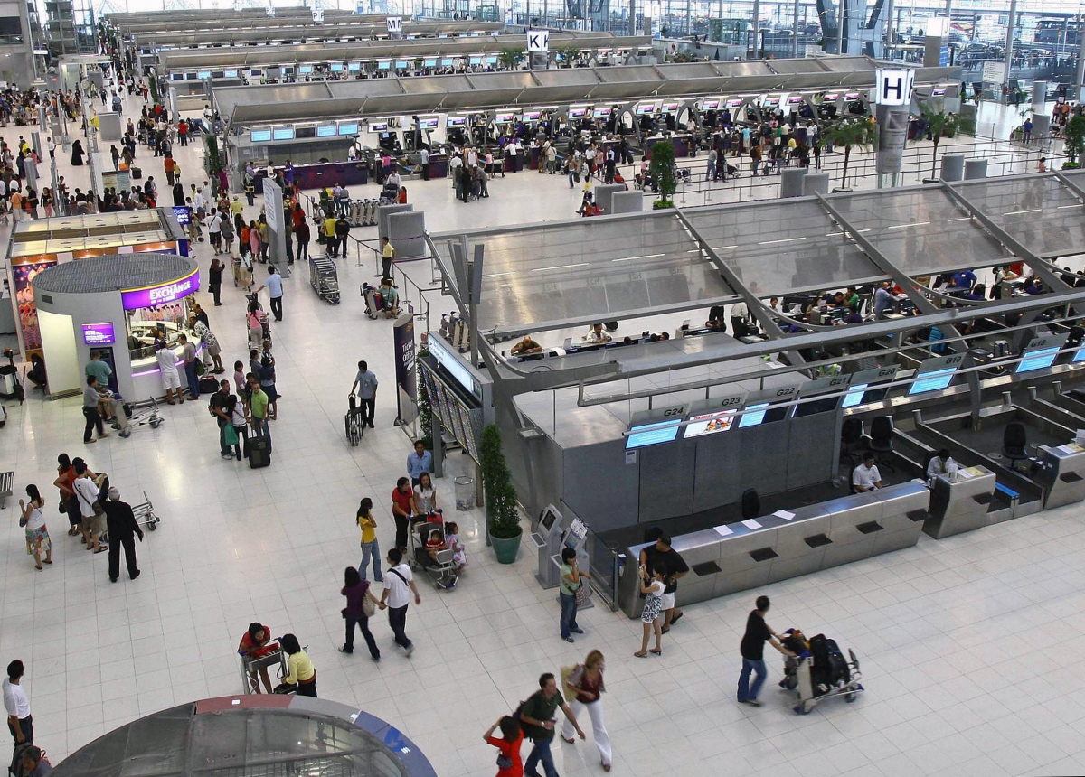 Suvarnabhumi Airport in Bangkok Suvarnabhumi Airport in Bangkok