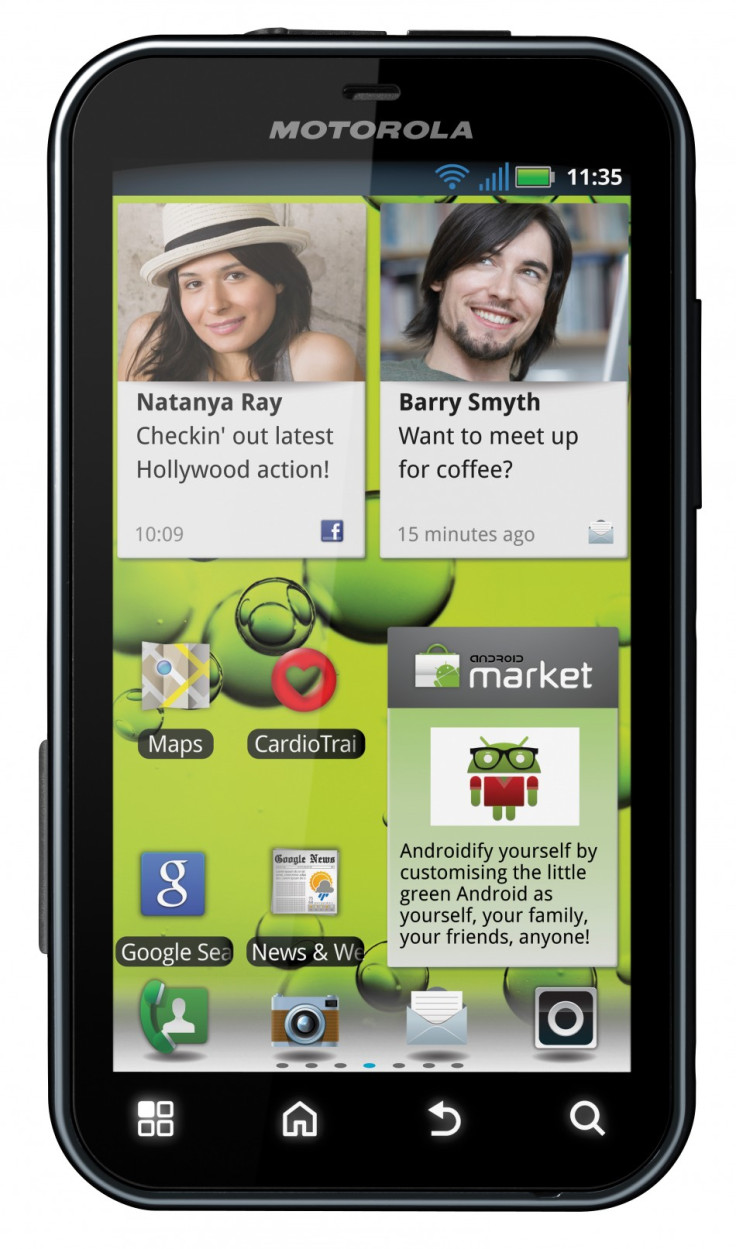 Motorola DEFY+ Unveiled Following Google Purchase