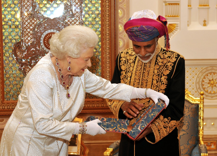 queen elizabeth ii qaboos