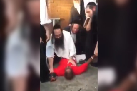 Rabbi takes down attacker
