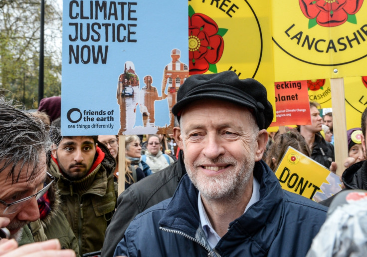 Jeremy Corbyn at London Climate March