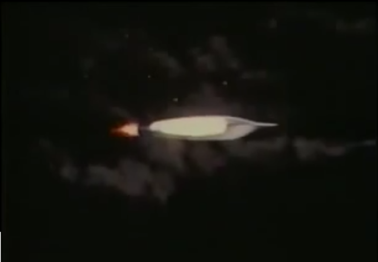 UFO flying cigar