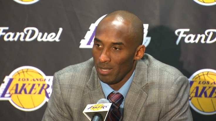 Kobe Bryant announces retirement