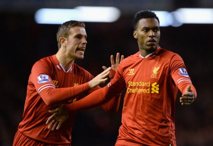 Jordan Henderson and Daniel Sturridge