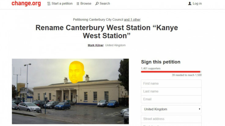 Kanye West petition