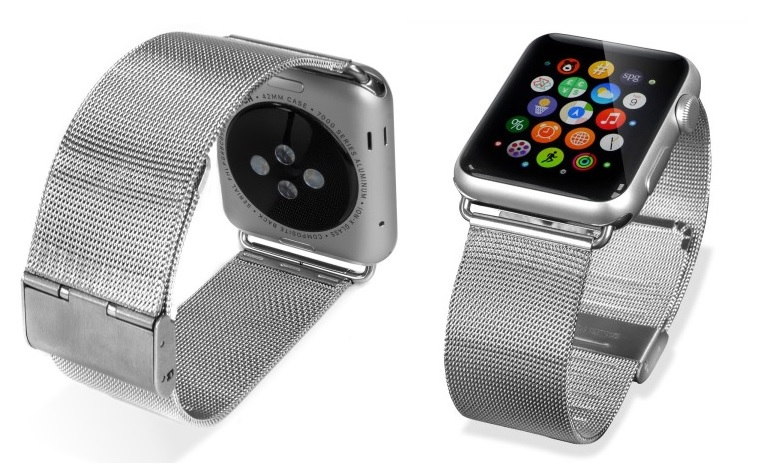 apple watch series 6 stainless steel milanese loop