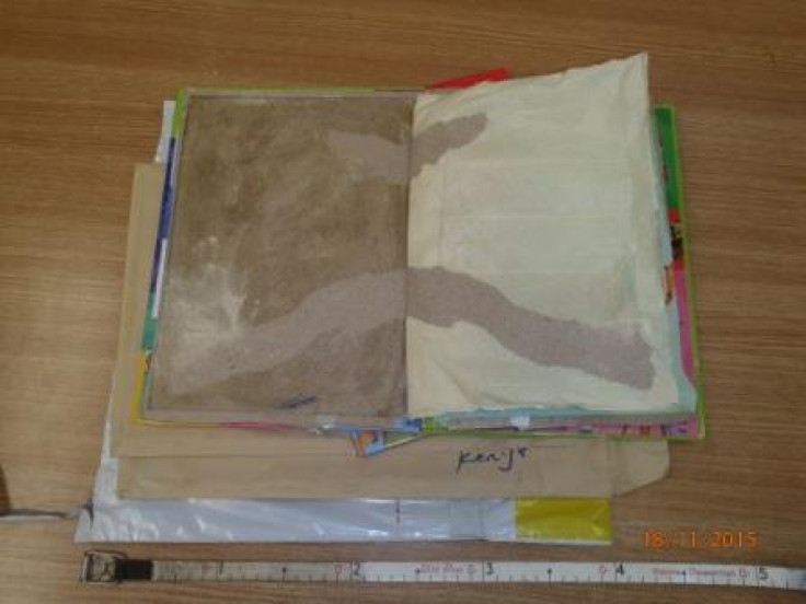 Heroin hidden in children's books