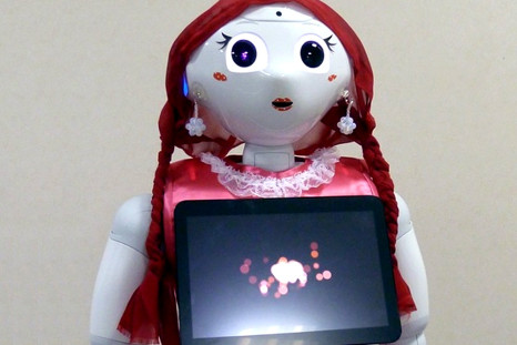 Pepper personal robot companion dressed up