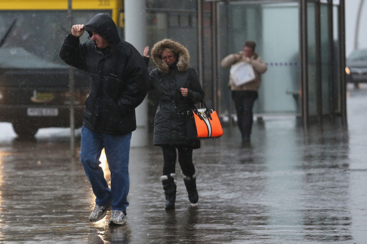 Wet and windy weather