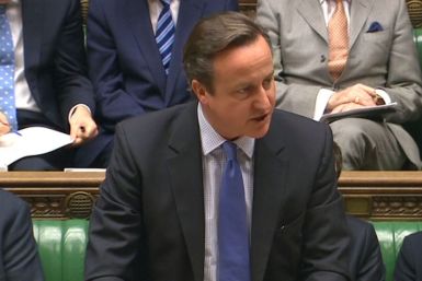 David Cameron opening Syria vote