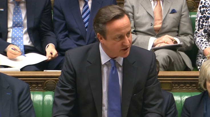 David Cameron opening Syria vote