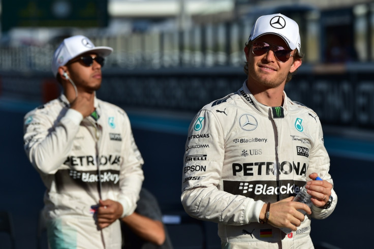 Lewis Hamilton and Nico Rosberg