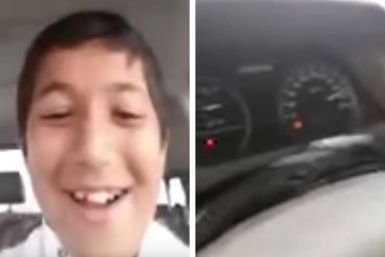 Saudi Arabia child driver